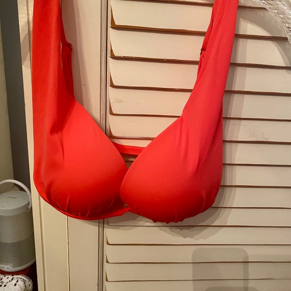 Venus vibrant orange bikini top NEW adjustable Padded 36c  34d. 32dd - Picture 10 of 10